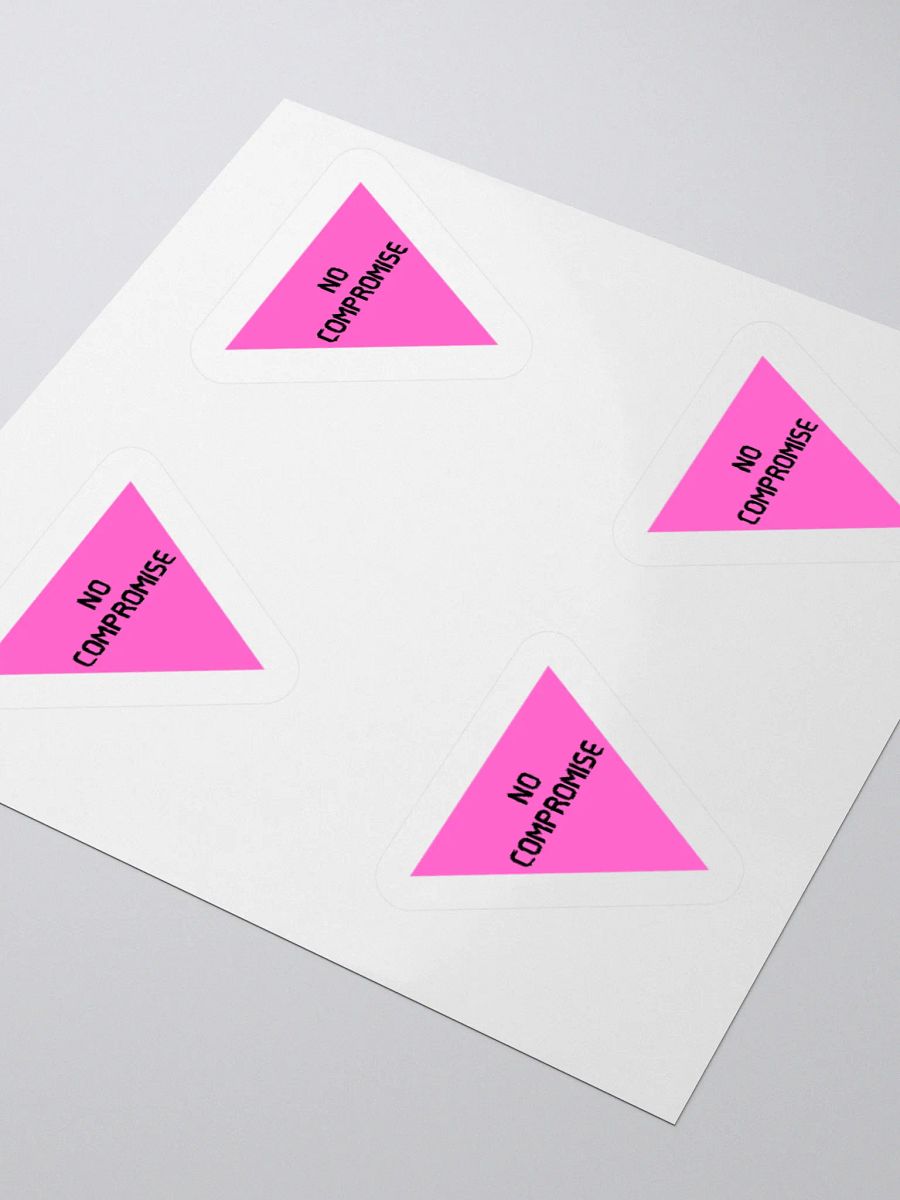 NO COMPROMISE STICKERS product image (3)