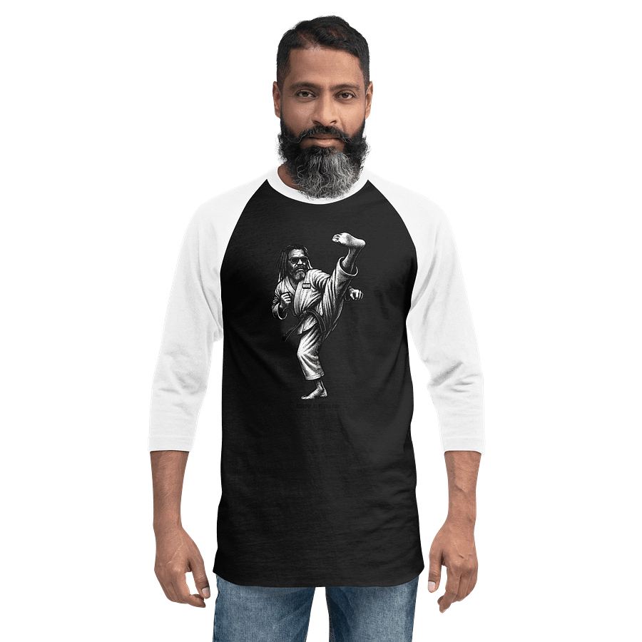 Black Belt in Bullsh*t Baseball Tee product image (11)