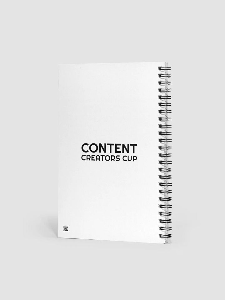 Cricket Casuals Content Creators Cup Spiral Notebook product image (2)