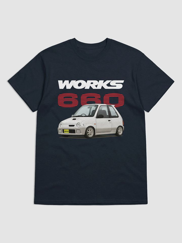 Alto Works Cartoon (White) - Tshirt product image (2)