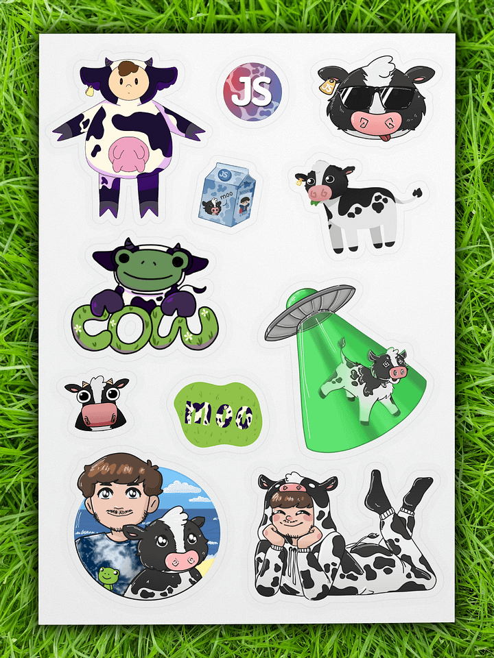Shirley Sticker Sheet product image (1)