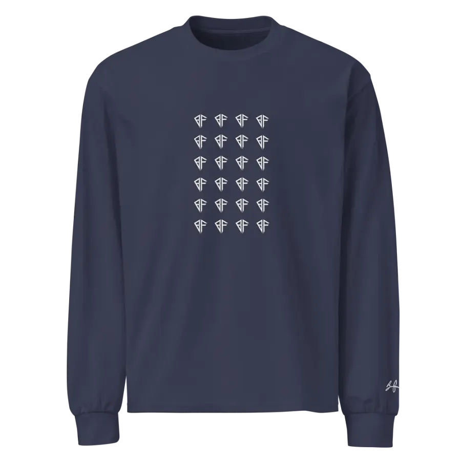 Navy/White Logo Crewneck product image (5)