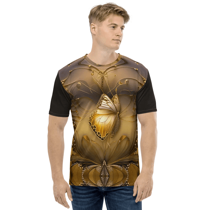 Golden Butterfly T shirt product image (1)
