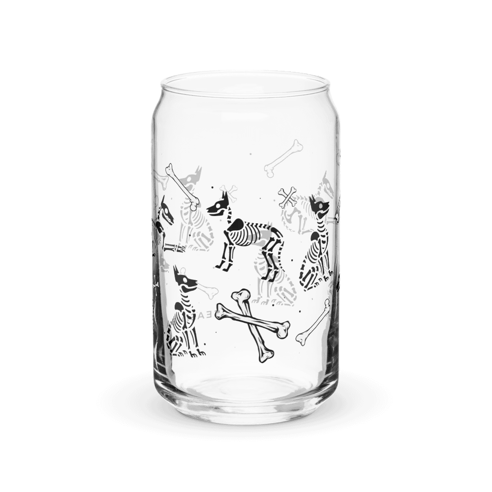Give A Dog A Bone Can-Shaped Glass product image (1)