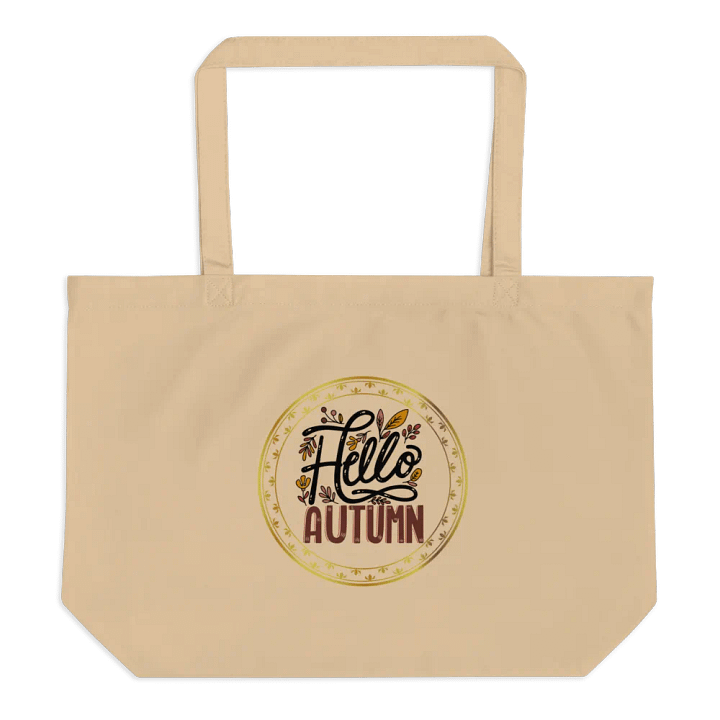 Hello Autumn Twill Tote product image (2)