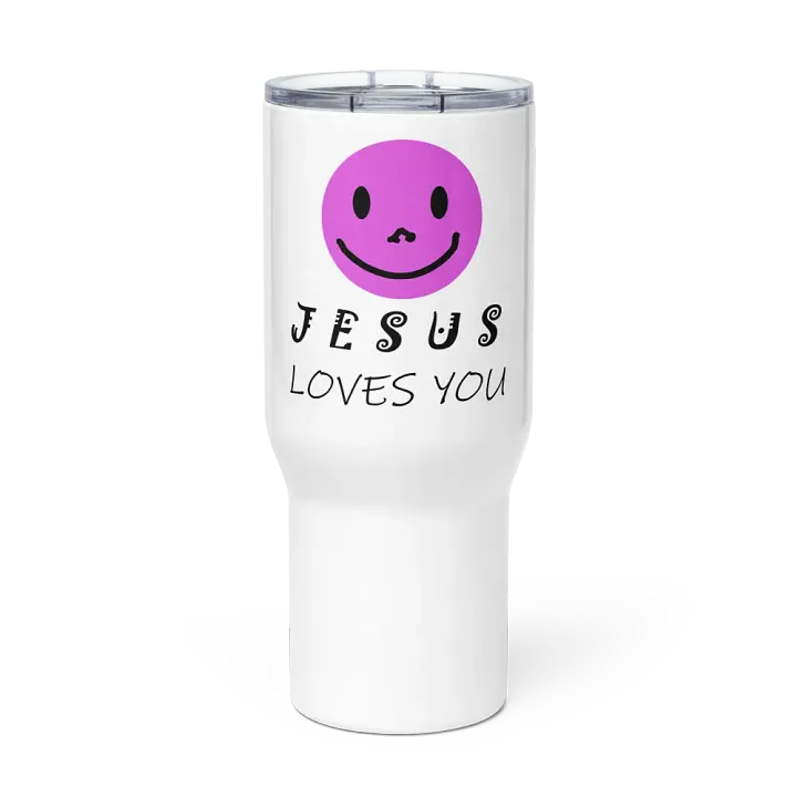Smile Jesus Loves You Travel Cup product image (2)