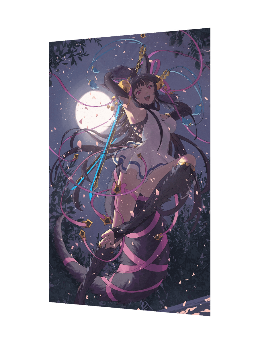 (12" x 18") Full Moon Yuel Print product image (3)