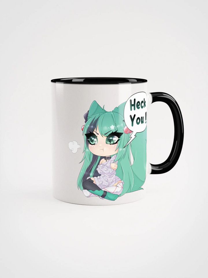 Mintzey Moon "Heck You!" Chibi Pout Mug Duo Color product image (1)