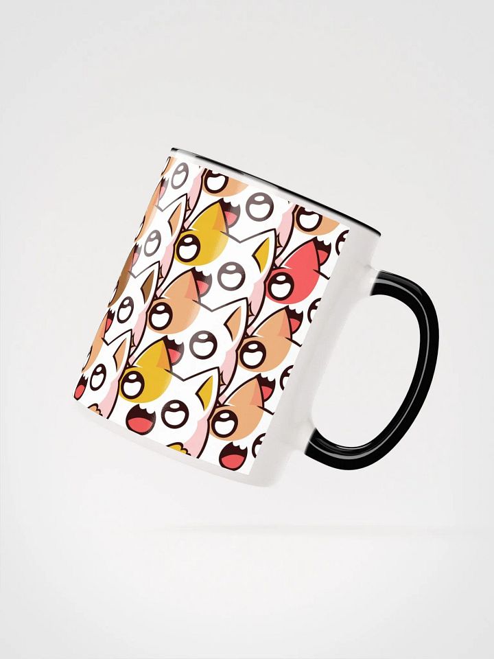 Colorful Cats Ceramic Mug with Color Inside product image (4)