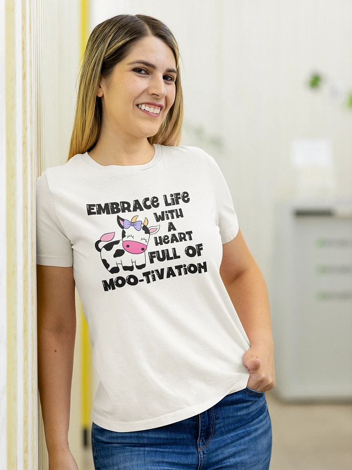 Mootivation Cow Pun Tshirt - Relaxed Fit product image (1)