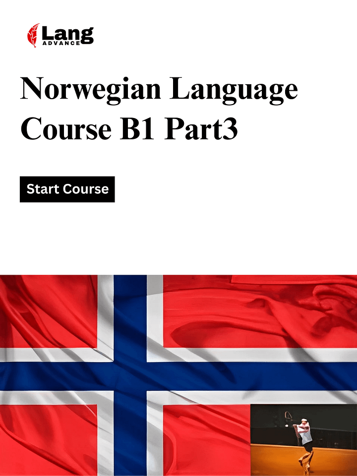 Norwegian Language Course B1 Part3 product image (1)