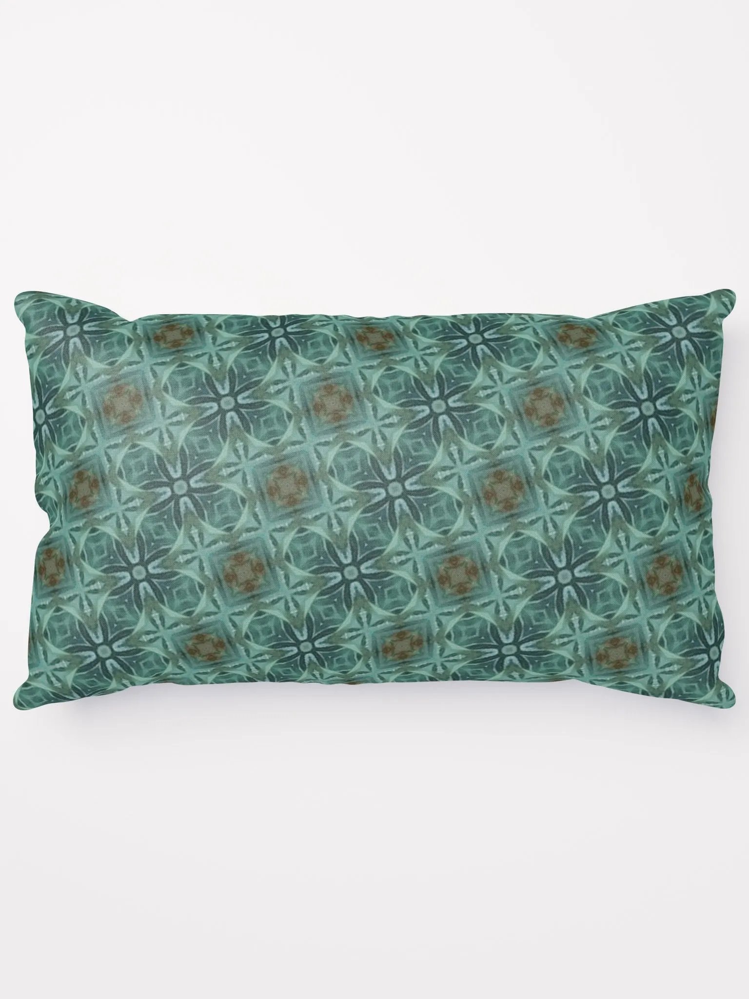 Diagonal Crosses Floral Pillow product image (1)