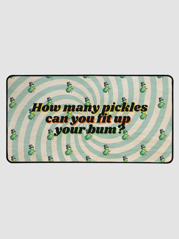 WallaKoalas how many pickles? Desk Mat product image (1)