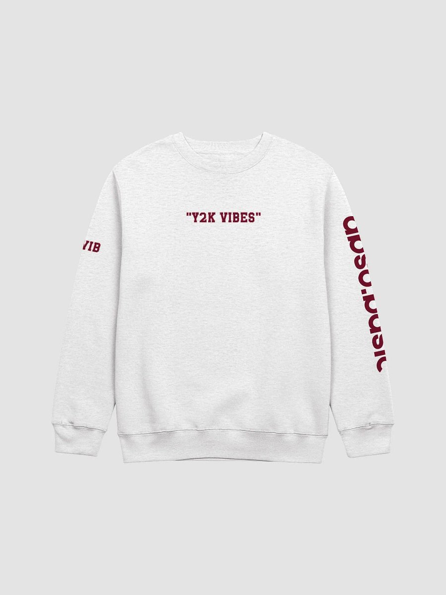 Maroon "Y2K Vibes" Crewneck product image (1)