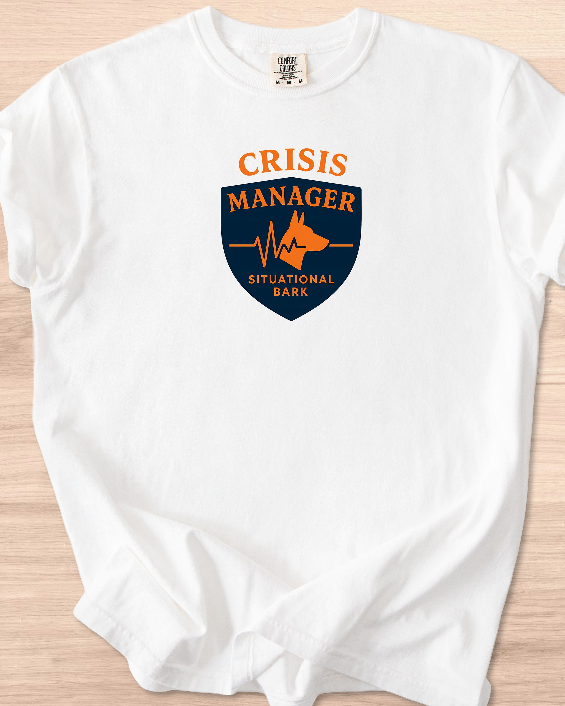 Crisis Manager (German Shepherd) Tee product image (10)