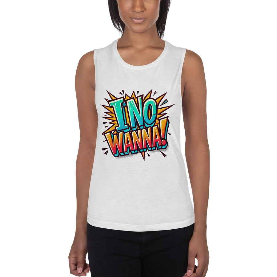 I NO WANNA WOMANS TANK product image (1)