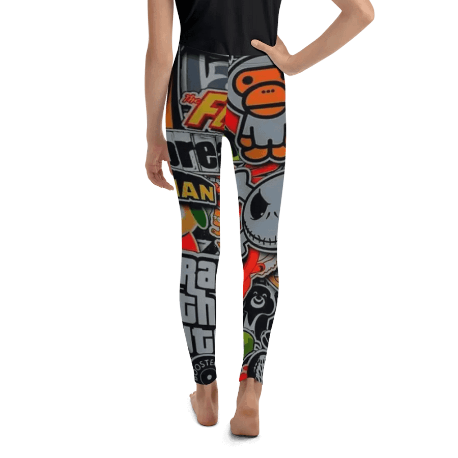 Kids Leggings – Cartoon Print for Fun & Playful Style product image (7)