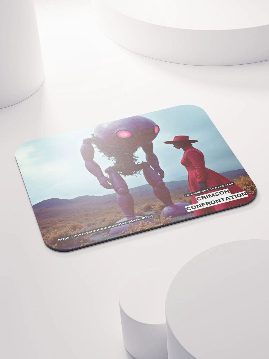 Classic Mouse Pad : Crimson Confrontation product image (4)