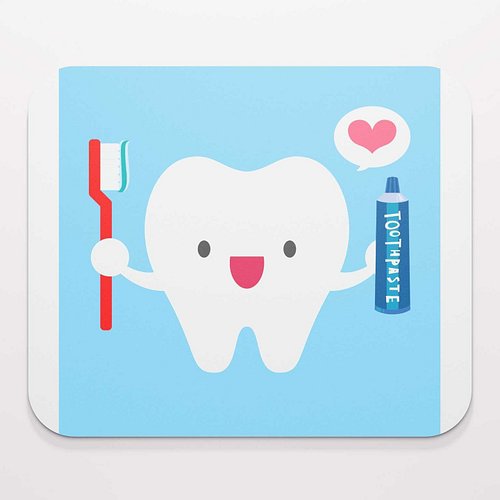 Happy Tooth Classic Mouse Pad
Unlock all-over designs by printing on this 3mm-thick soft polyester mouse pad. Gift it to your...