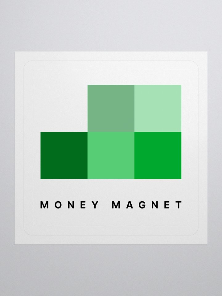 Money Magnet Sticker product image (2)