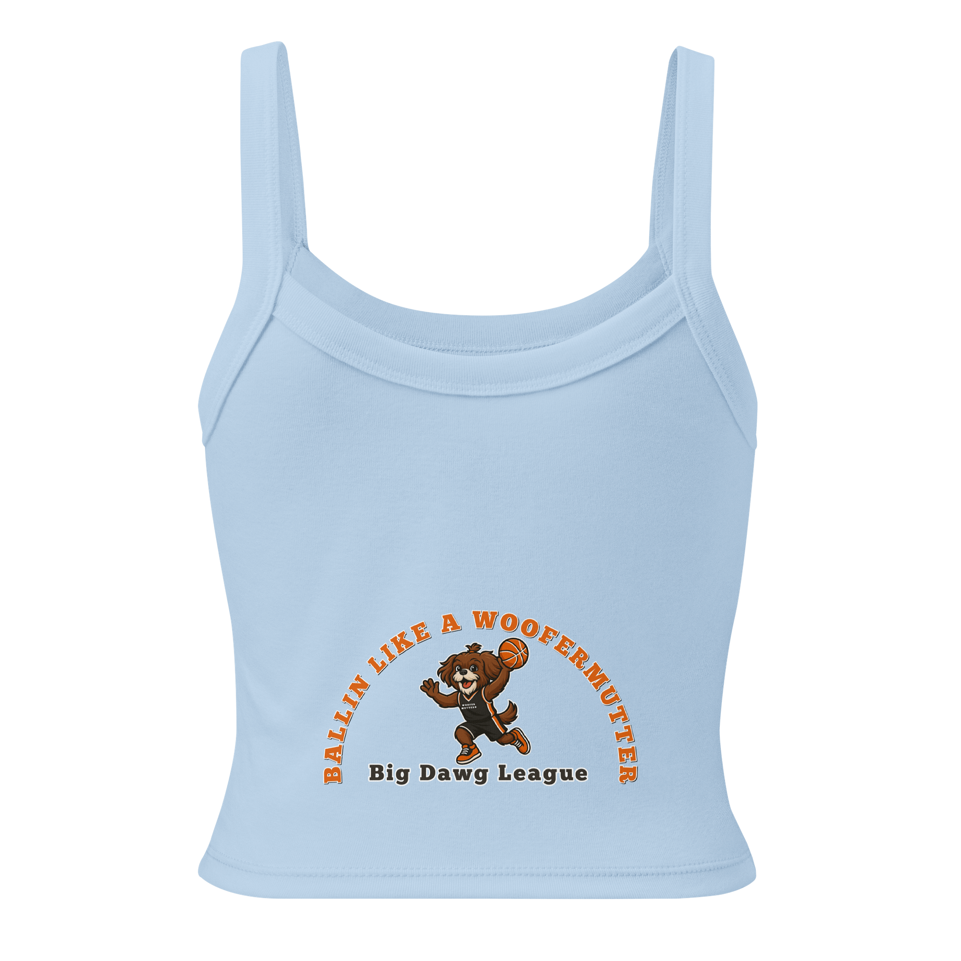 Women's Micro-Rib Tank Top Shih-Tzu Big Dawg Baller product image (8)