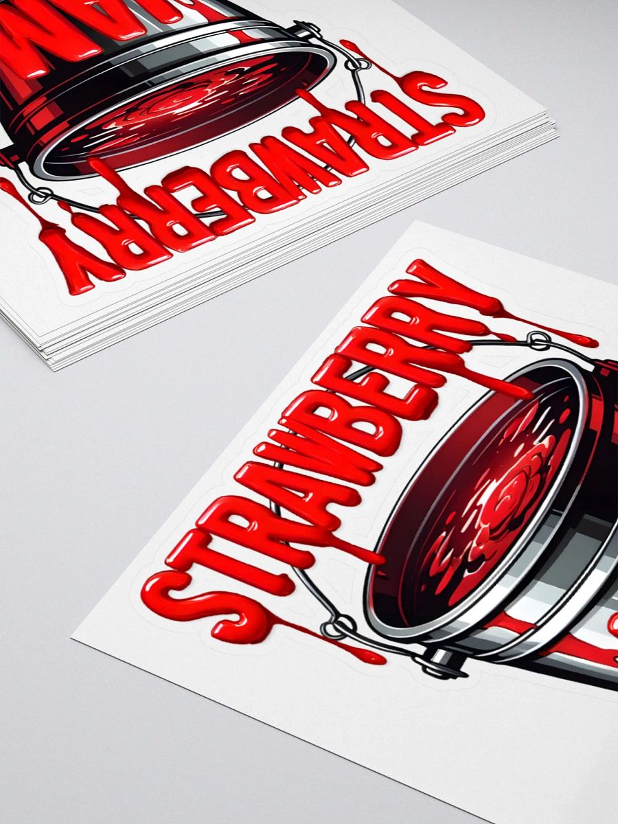 Dripping Delight Strawberry Jam Stickers product image (11)