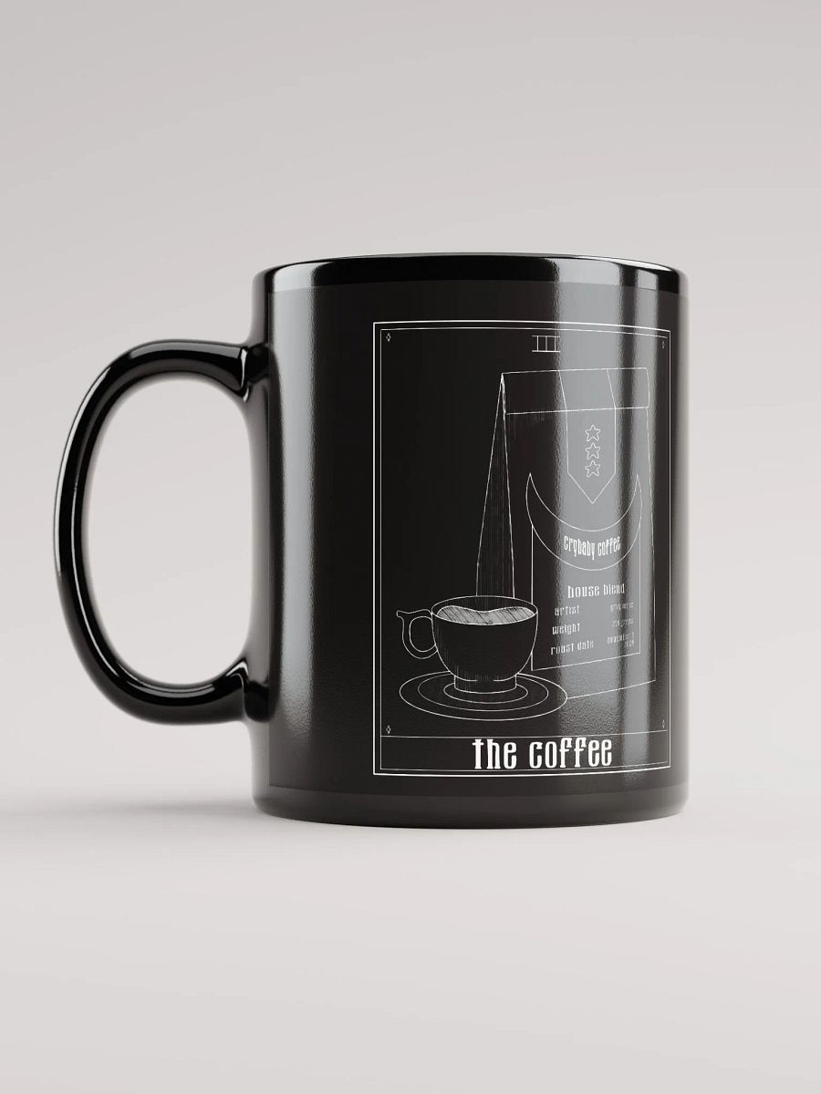 The Coffee Tarot Card Mug - Black product image (6)