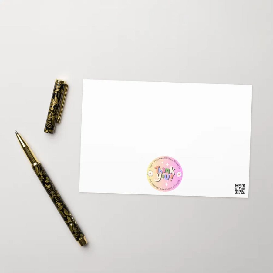 Phycadelic Creamy Bloom Greeting and Post Cards product image (10)