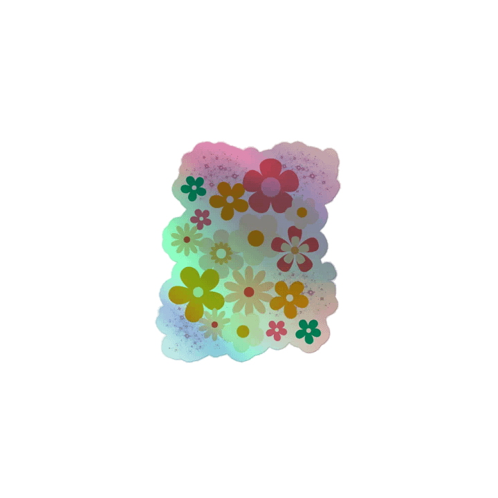 Blooming Holographic Garden Sticker Sheet product image (1)