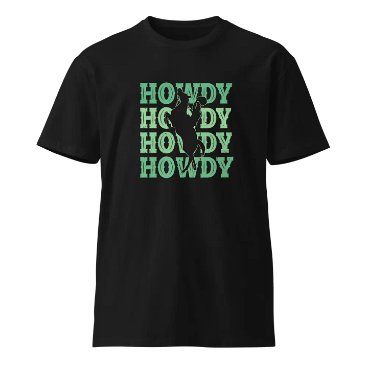 HOWDY Cowboy Unisex T-Shirt product image (1)