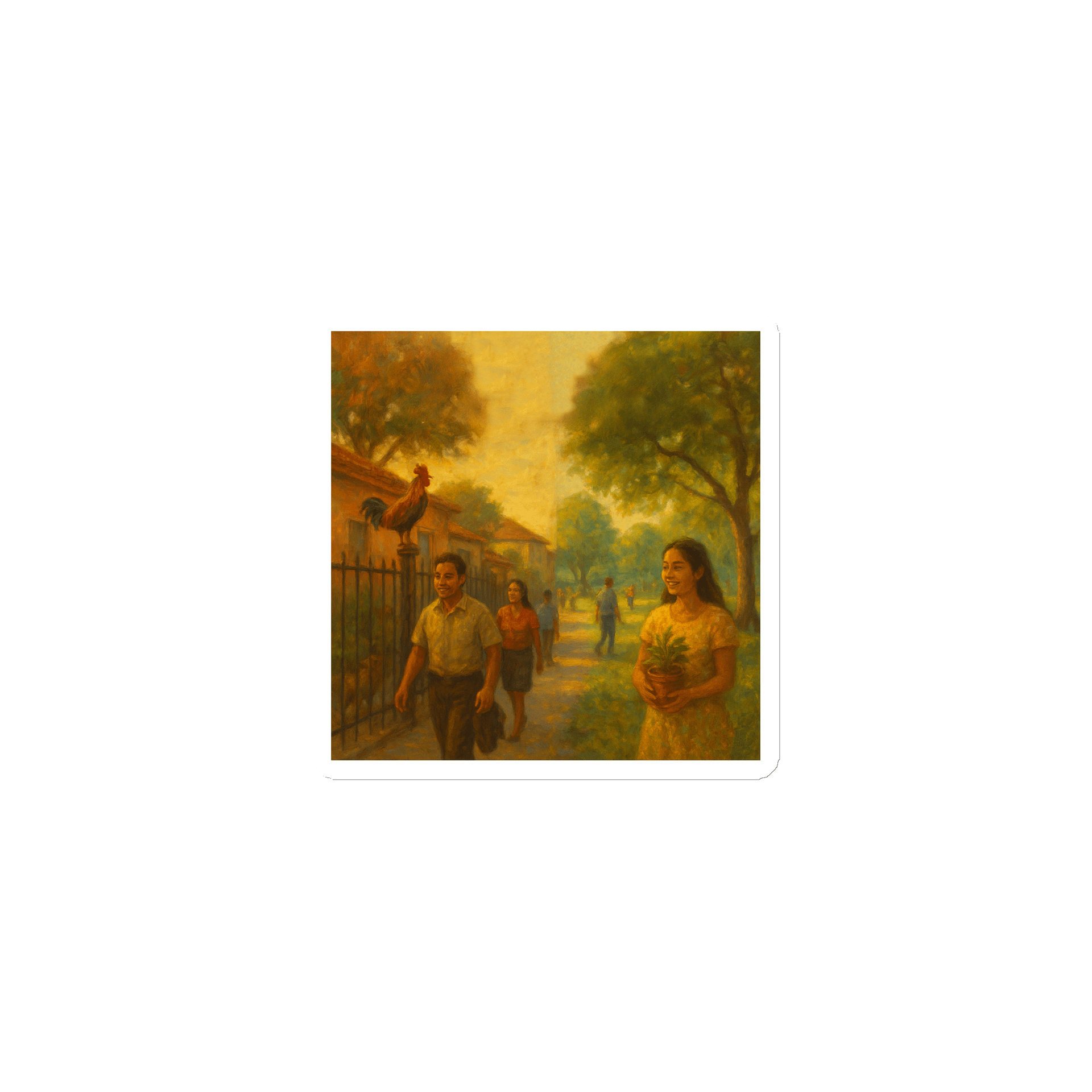 Track 16 – El Sonido de la Comunidad | Vinyl Magnet product image (1)