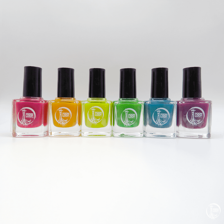 PRIDE IS ELECTRIC - Neon Jelly Magnetic Shimmer Rainbow Set product image (2)