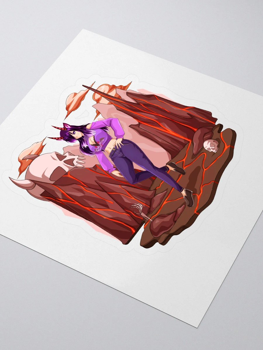 Hellish ClutzyMina Kiss Cut Stickers product image (3)
