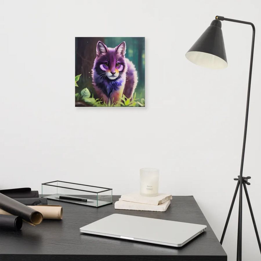 Cute Fox Digital Painting - v5 product image (11)