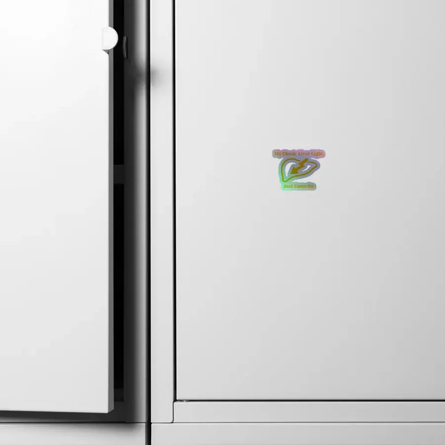 My Check Liver Light Holographic Sticker Set product image (6)