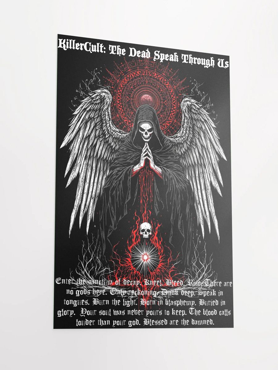 KILLERCULT - The Dead Speak Through Us (Poster) product image (3)