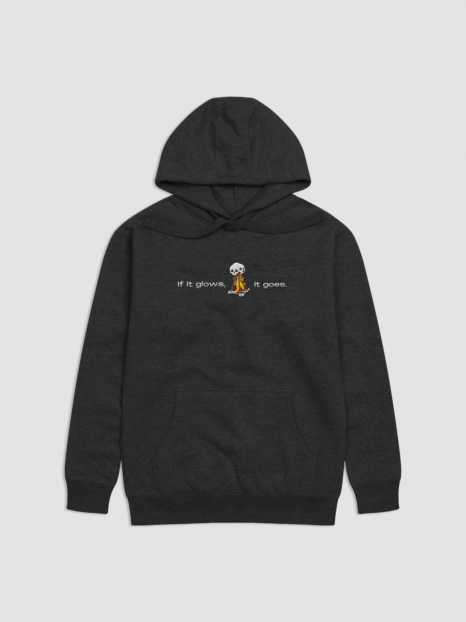If it glows, it goes | Unisex Premium Hoodie product image (1)