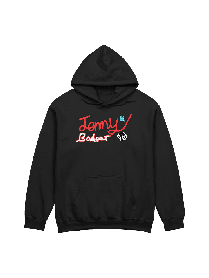 Yak Badger Rust Base Sign Hoodie product image (1)