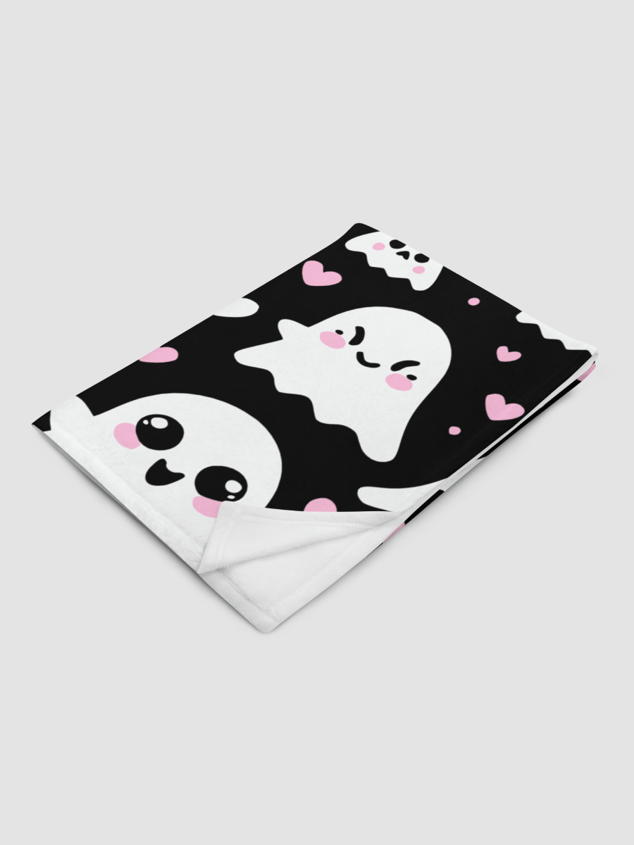 Cute Ghosts Throw Blanket product image (2)