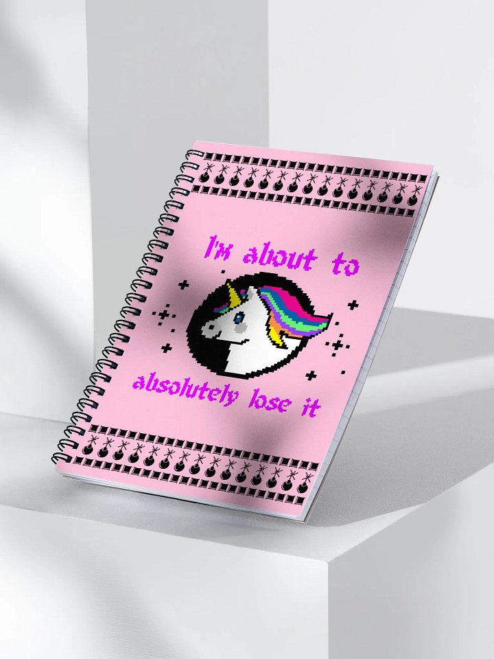 I'm about to absolutely lose it spiral notebook product image (1)