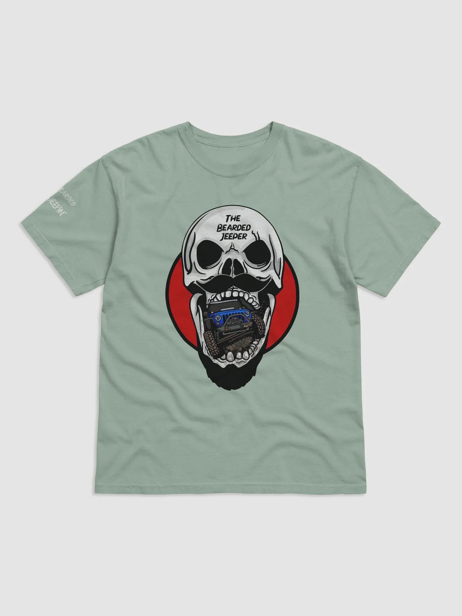 Skull & Jeep Off-Road Graphic Tee product image (2)