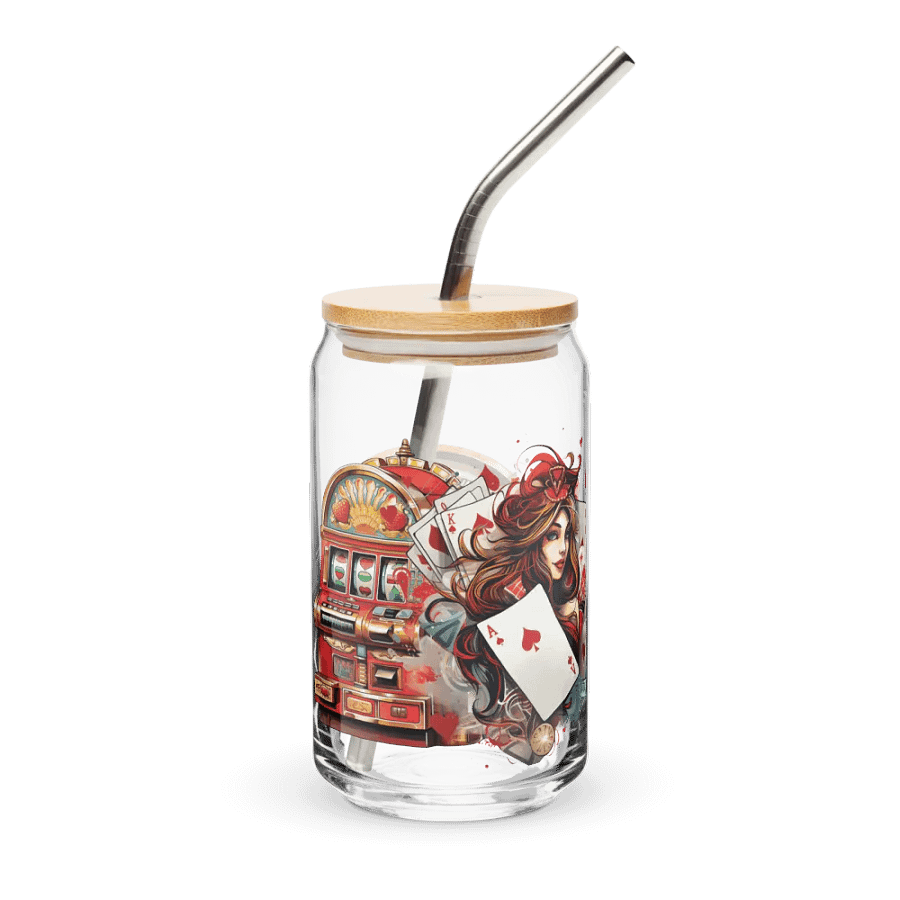 Casino Glass Can Sipper product image (4)