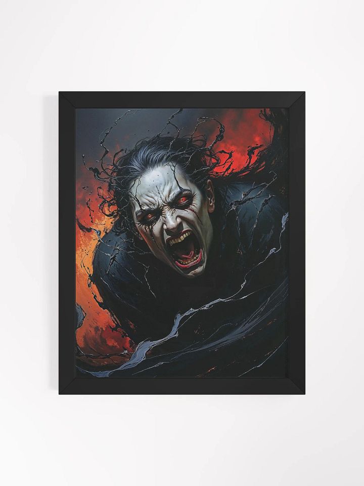 The Howling Flame Framed Print product image (1)