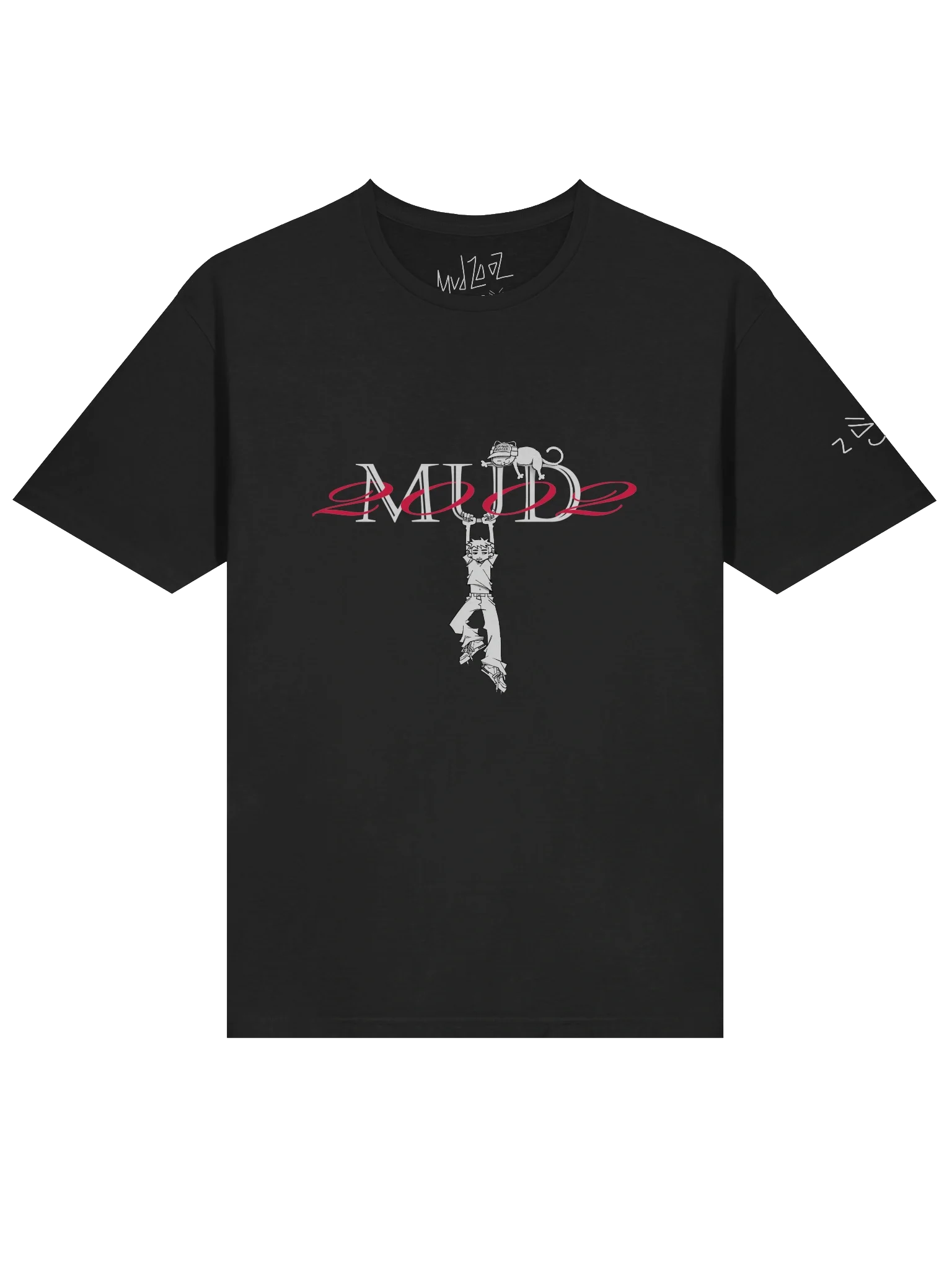Mud2002 "Odd" Tee (Black) product image (3)