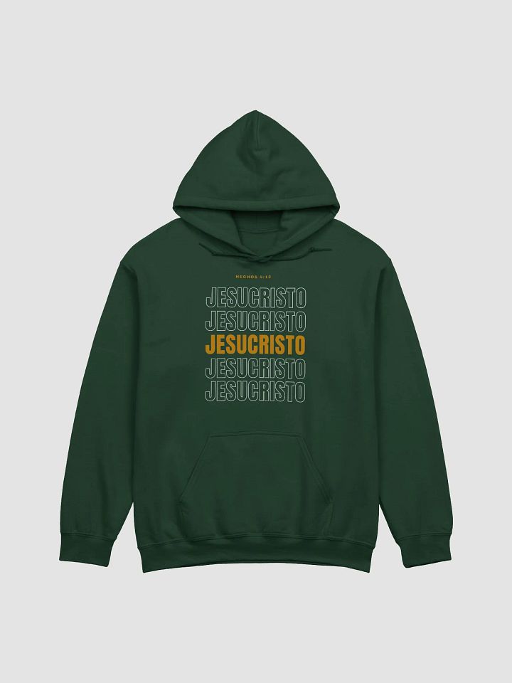 Sudadera Unisex Con Capucha | Hechos 4:12 Jesucristo product image (19)