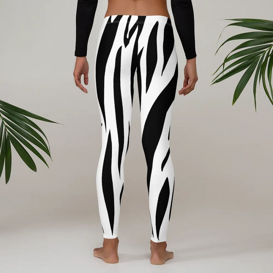Tiger Print Leggings – Bold, Stylish & Comfortably Versatile product image (4)