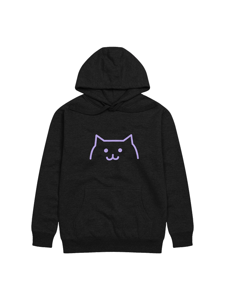 Minimalist Aesthetic Cat Hoodie – Cute Abstract Line Art Sweatshirt product image (2)
