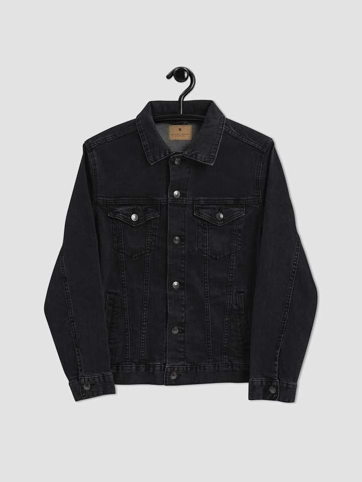 Unisex Denim Jacket - Black product image (2)