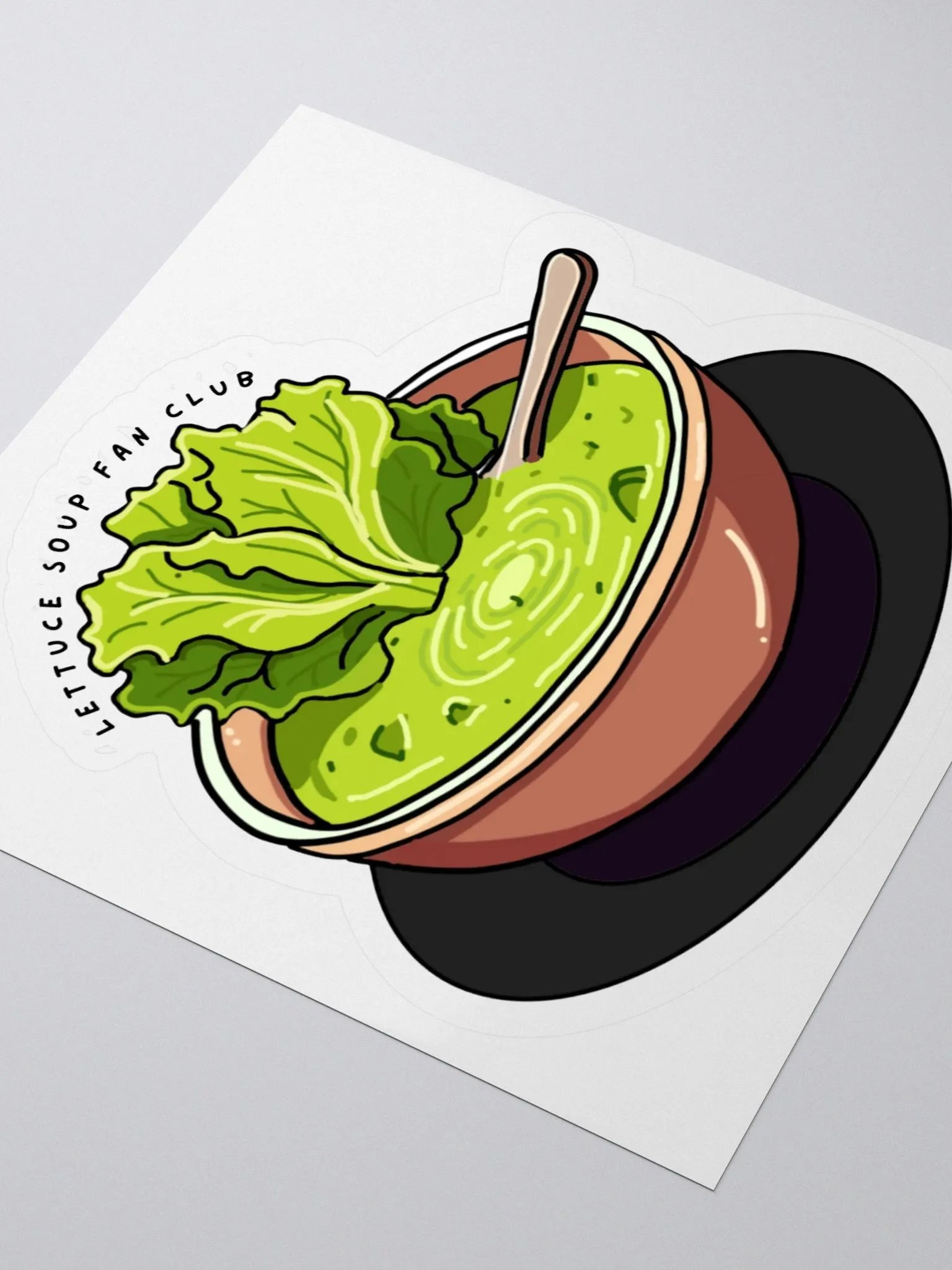Lettuce Soup Fan Club Sticker product image (3)