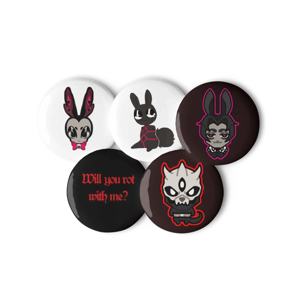Gay monster pins - set 2 product image (11)